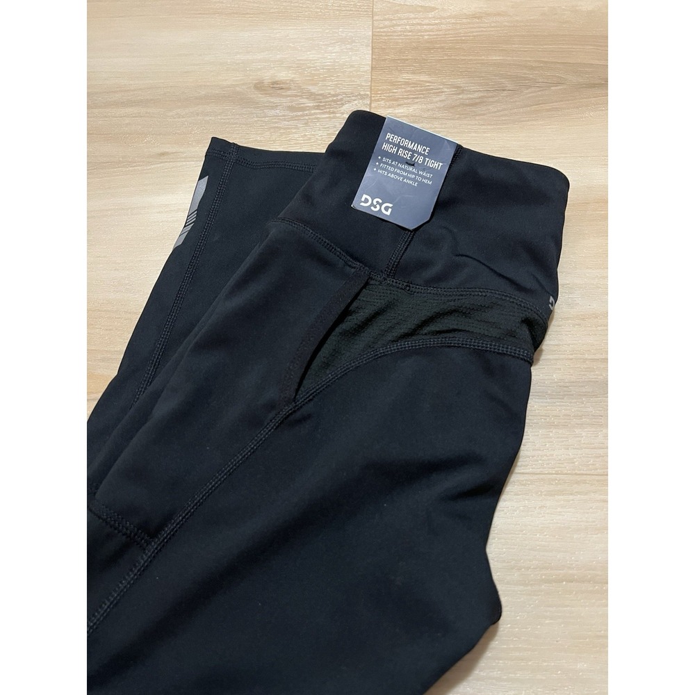 NWT DSG Performance High Rise‎ 7/8 Tight Legging Women's Black Size XS